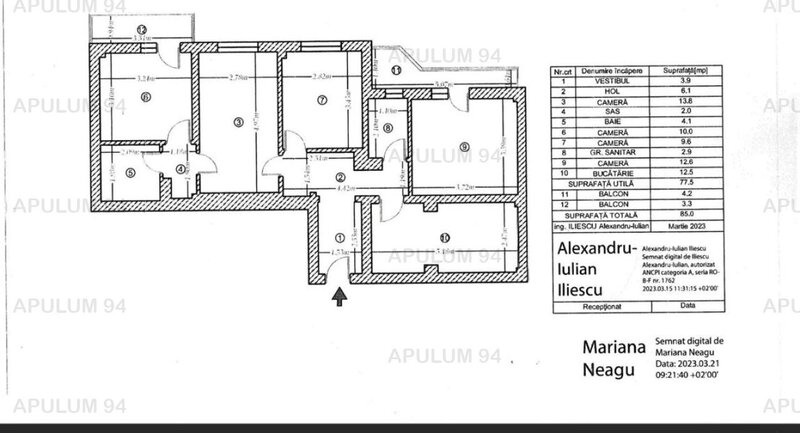 Apartament 4 camere Colentina Maior Bacila